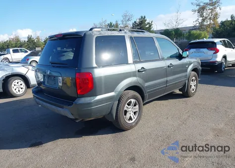 2004 Honda Pilot Ex-L z USA, uszkodzony, nr VIN 2HKYF18524H527151